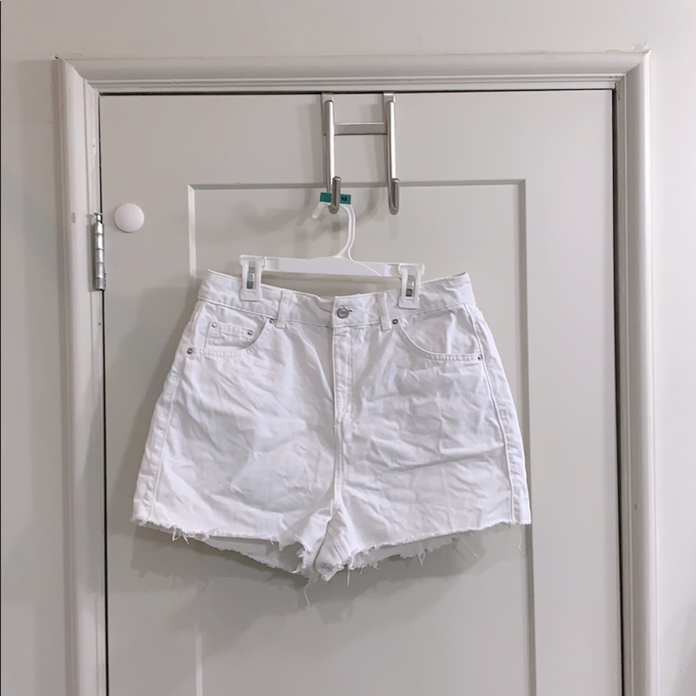 TopShop White Mom Jeans